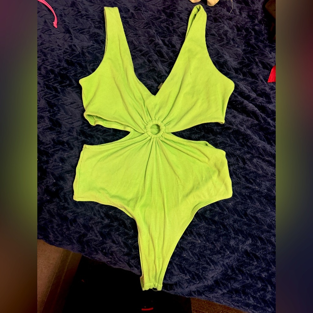 Green One Piece Top